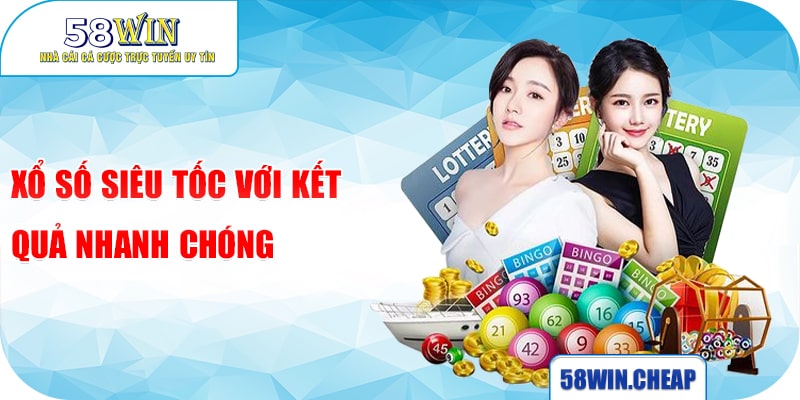 XỔ SỐ 3 Xổ số siêu tốc với kết quả nhanh chóng